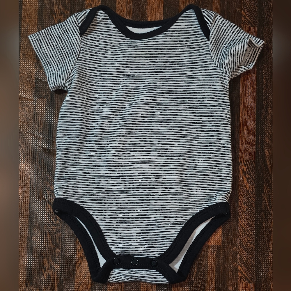 First Impressions Baby One Piece Striped Romper 3-6 Months